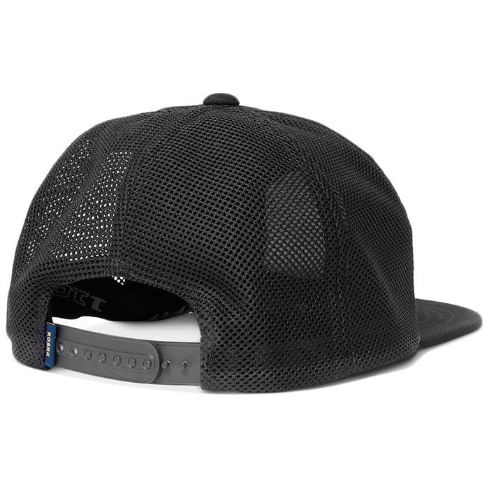 Roark Palm Eyes Trucker Hat Black