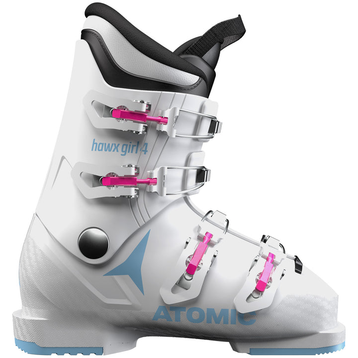 Atomic Hawx Girl 4 Ski Boots - Big Girls' 2022 White/Denimblue