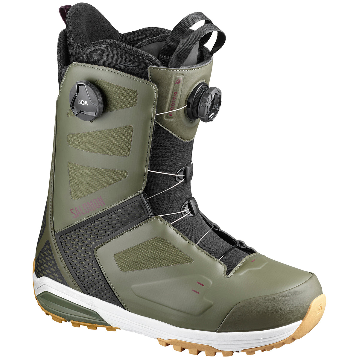 Salomon Dialogue Focus Boa Snowboard Boots 2020 Dark Olive