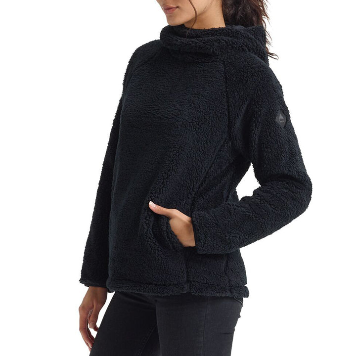 Burton Lynx Pullover Fleece Hoodie - Women's True Black