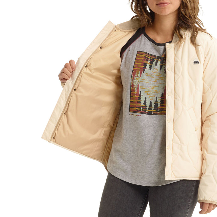 Burton Kiley Insulator Jacket - Women's Creme Brulee
