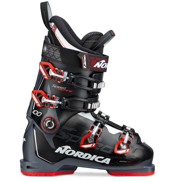 Nordica Speedmachine 100 Ski Boots 2020 Black/Anthracite/Red