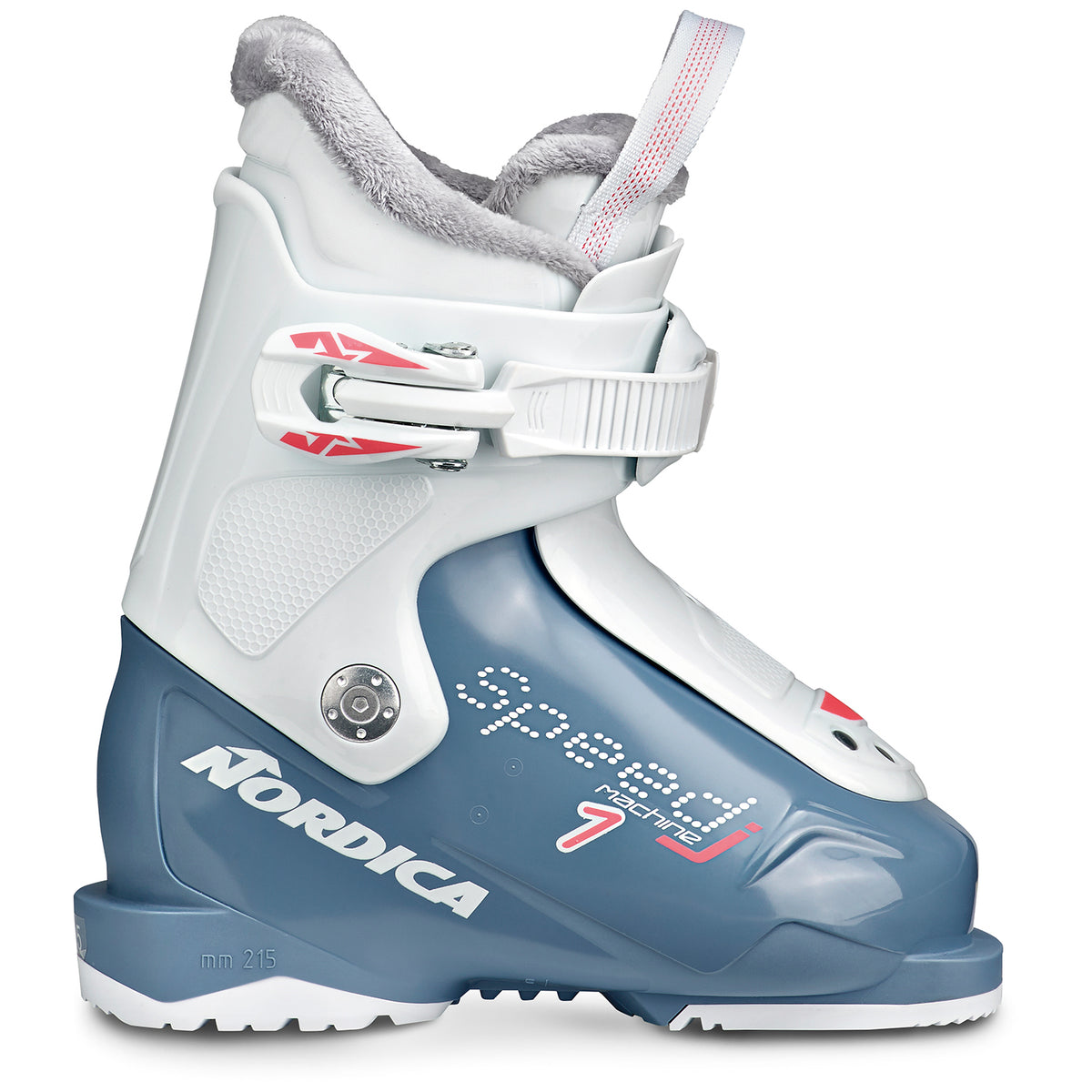 Nordica Speedmachine J 1 Alpine Ski Boots - Kids' 2023 Lightblue/White