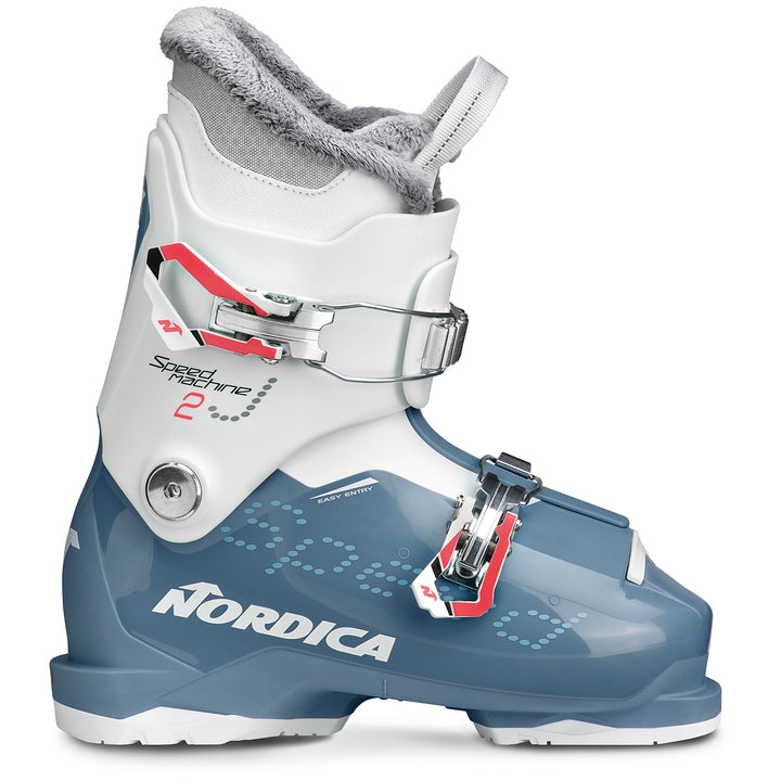 Nordica Speedmachine J 2 Alpine Ski Boots - Kids' 2023 Lightblue/White