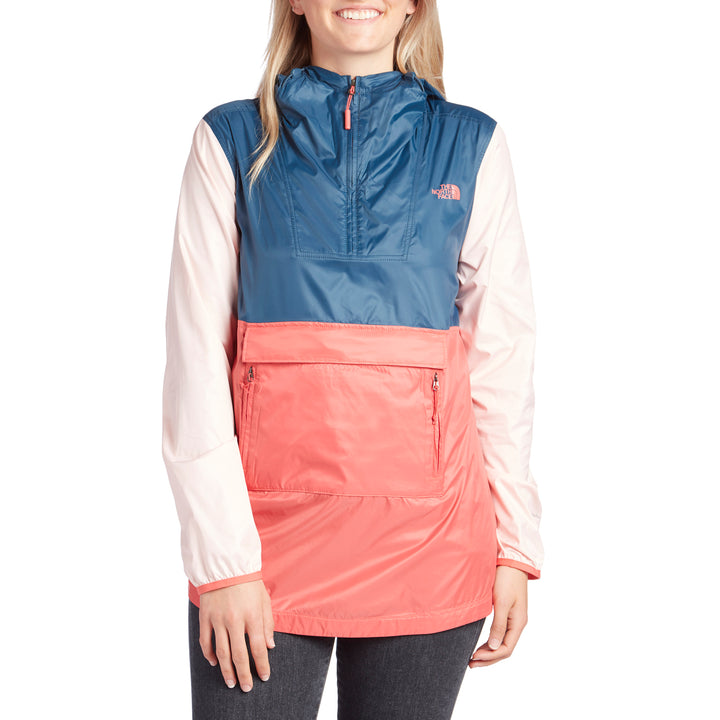 The North Face Fanorak 2.0 Pullover Jacket - Women's Spiced Coral Multi
