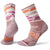 Smartwool PhD® Outdoor Light Pattern Mid Crew Socks - Women's Nostalgia Rose