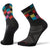 Smartwool PhD® Run Ultra Light Logo Crew Socks Black
