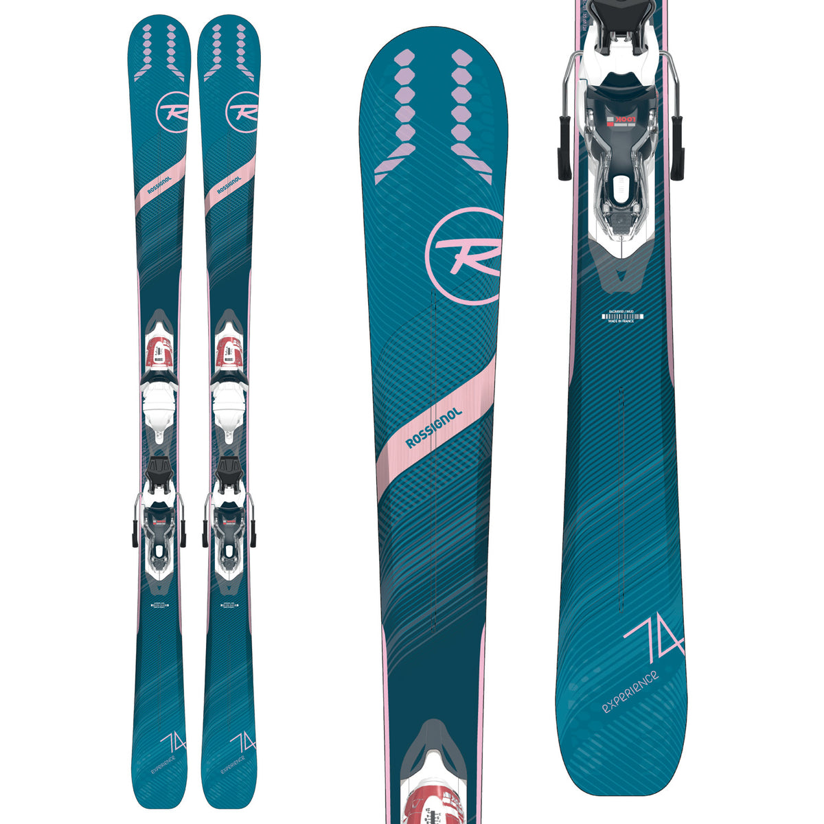 Rossignol Experience 74 W Skis + Xpress 10 Bindings - Women's 2020