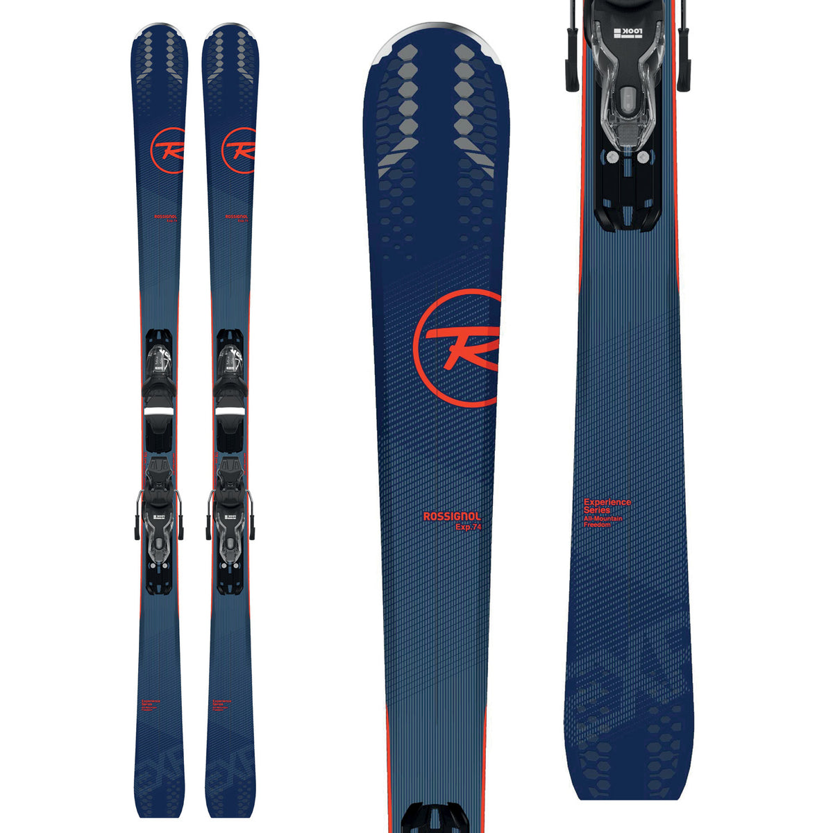 Rossignol Experience 74 Skis + Xpress 10 Bindings 2020