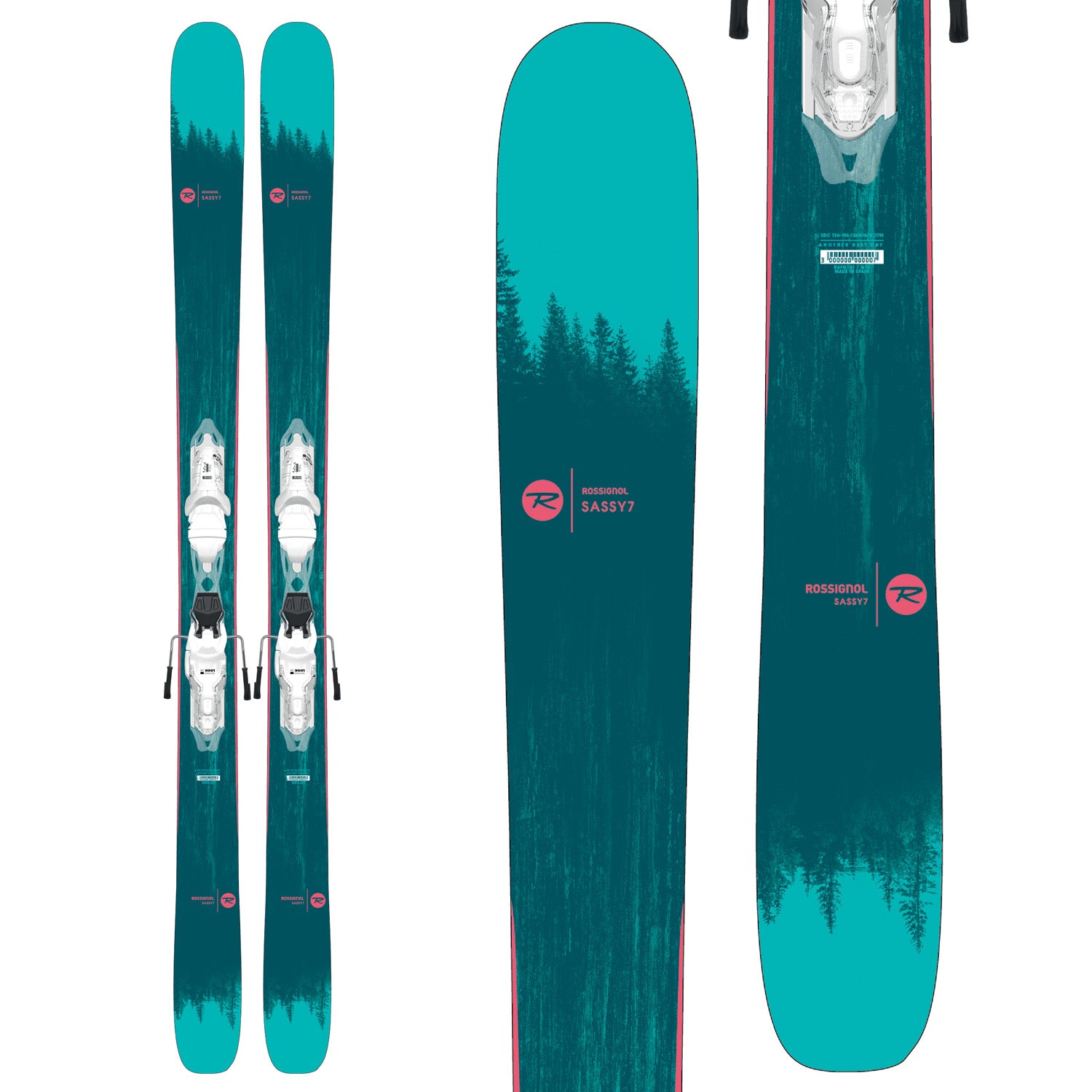 Rossignol Sassy 7 Skis + Xpress 10 Bindings - Women's 2020 – evo