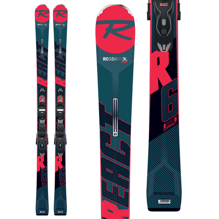 Rossignol React R6 Compact Skis + Xpress 11 GW Bindings 2020