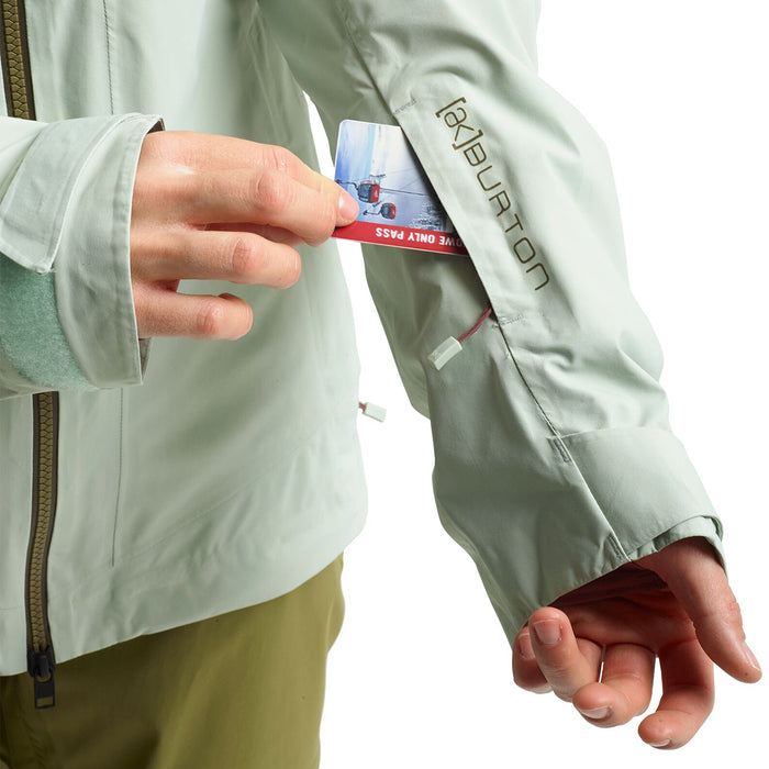 Burton AK 2L GORE-TEX Upshift Jacket - Women's Aqua Gray