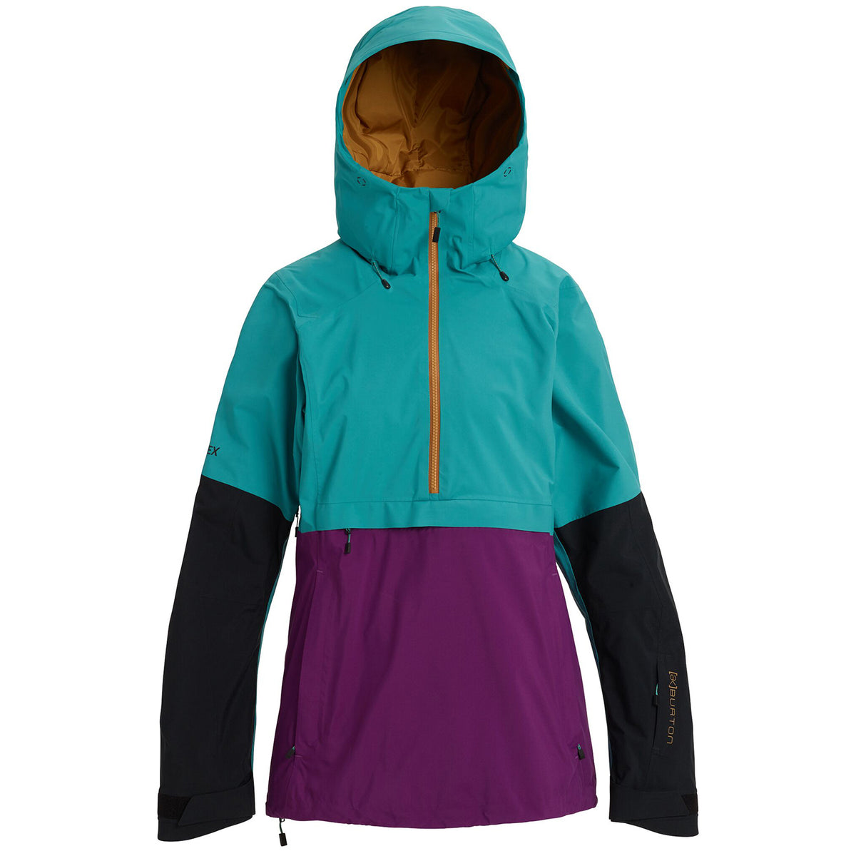 Burton AK 2L GORE-TEX Kimmy Anorak - Women's Green-Blue Slate/Charisma/True Black