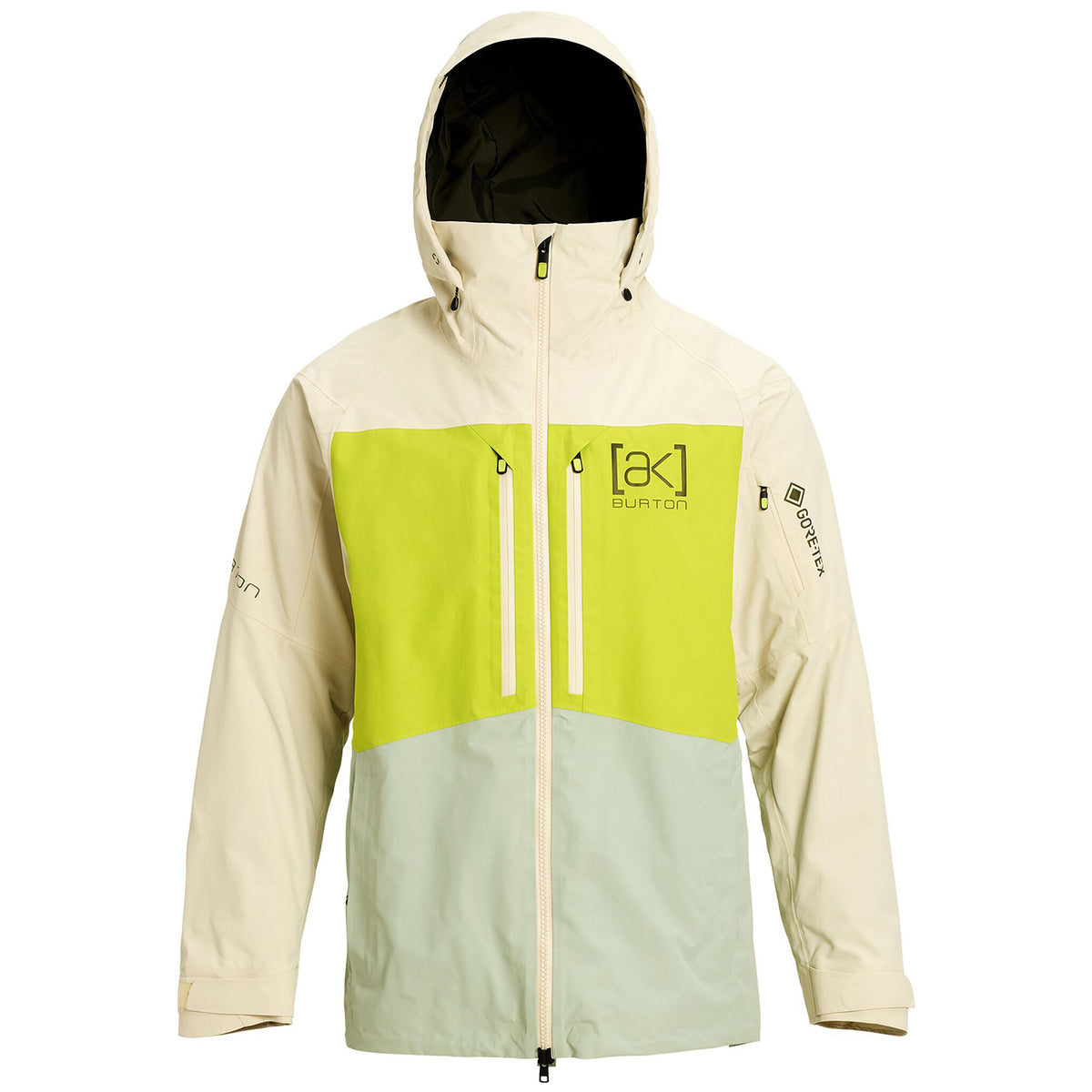 Burton AK 2L GORE-TEX Swash Jacket Almond Milk/Tender Shoots/Aqua Gray