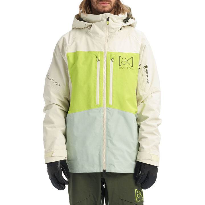 Burton AK 2L GORE-TEX Swash Jacket Almond Milk/Tender Shoots/Aqua Gray