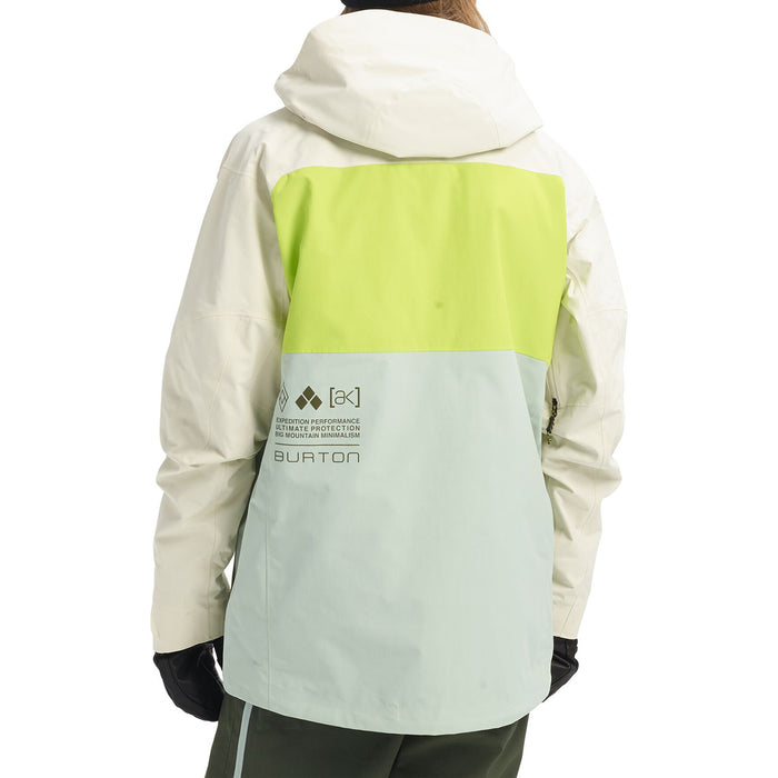 Burton AK 2L GORE-TEX Swash Jacket Almond Milk/Tender Shoots/Aqua Gray