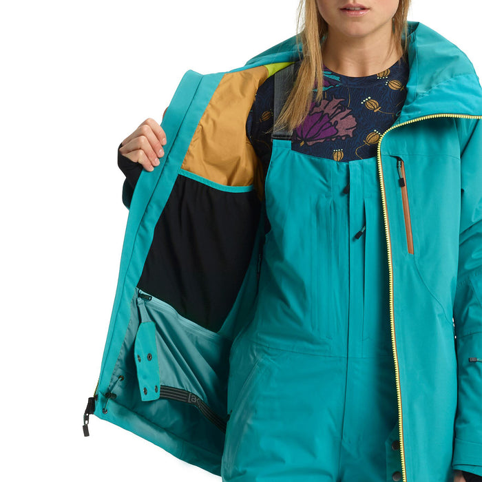 Burton AK 2L GORE-TEX Embark Jacket - Women's Green-Blue Slate