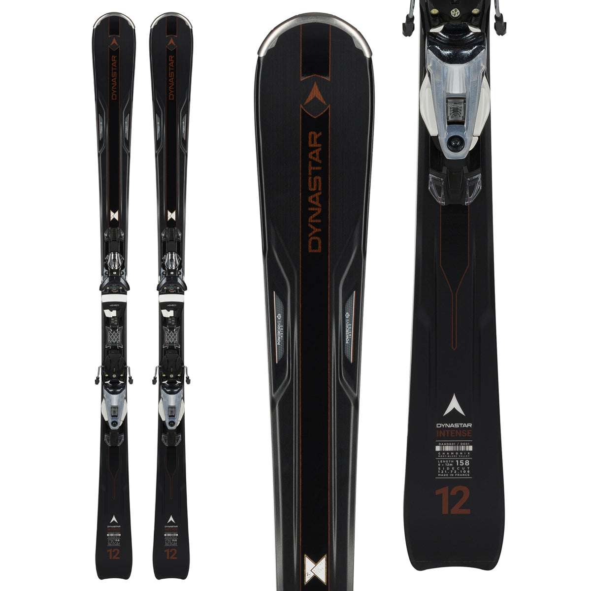 Dynastar Intense 12 Skis + NX 12 Dual Bindings - Women's 2019
