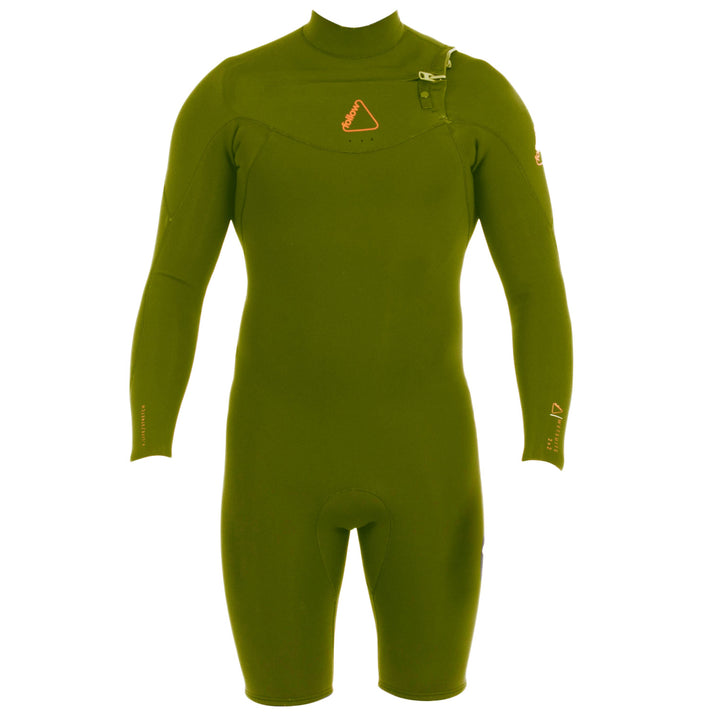 Follow 2mm Pro Long Arm Springy Wetsuit Olive