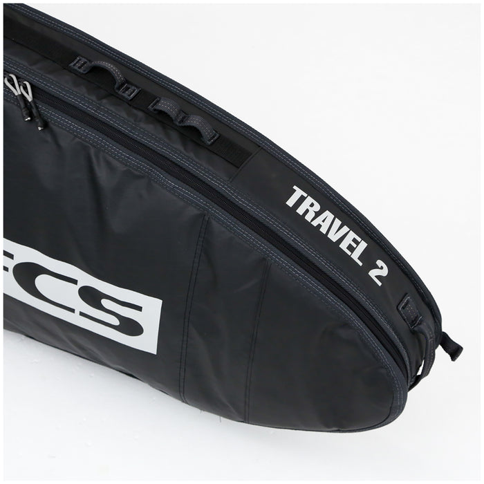 FCS Travel 2 All Purpose Surfboard Bag Black/Grey