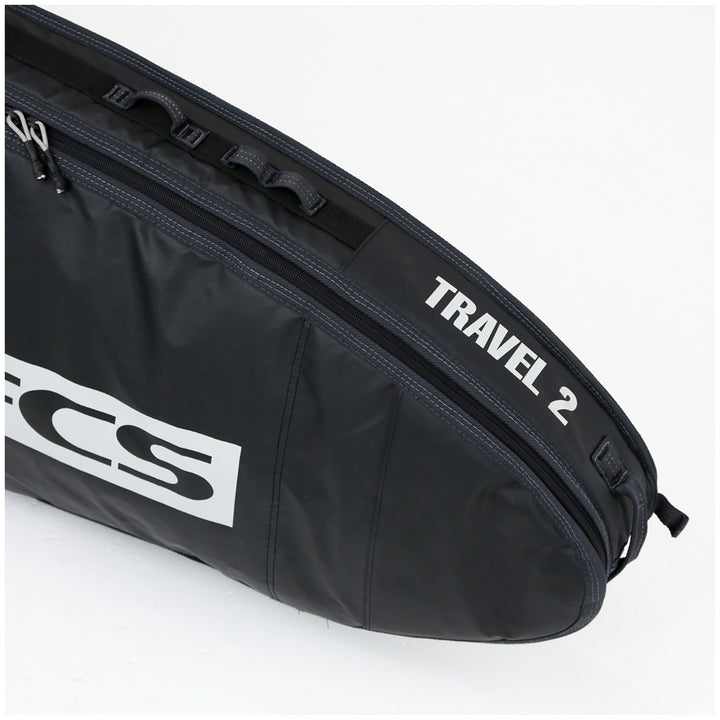 FCS Travel 2 Fun Board Surfboard Bag Black/Grey