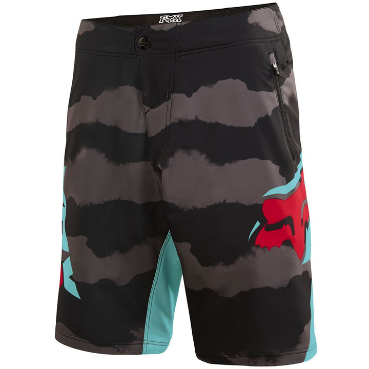 Fox Livewire Shorts Black Camo