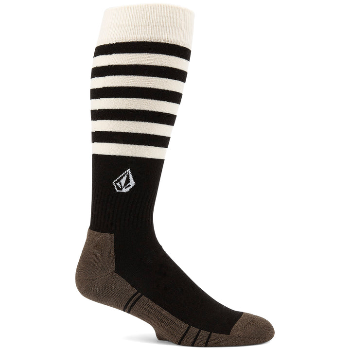 Volcom Lodge Snowboard Socks Black Stripe