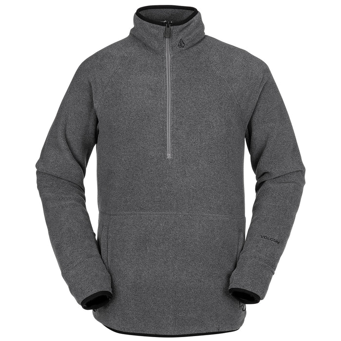 Volcom Polartec 1/2 Zip Top Heather Grey