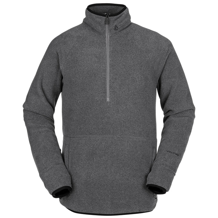 Volcom Polartec 1/2 Zip Top Heather Grey
