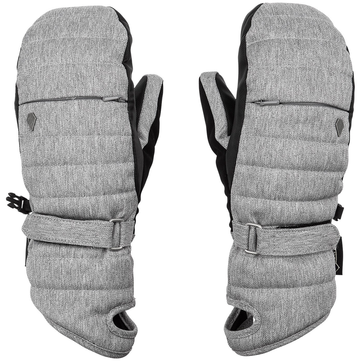 Volcom Peep GORE-TEX Mittens - Women's Heather Grey
