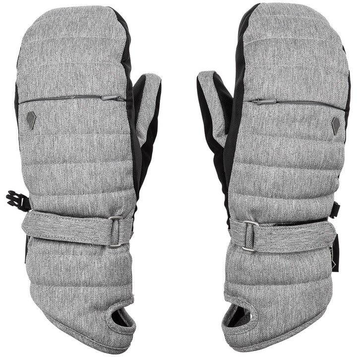 Volcom Peep GORE-TEX Mittens - Women's Heather Grey