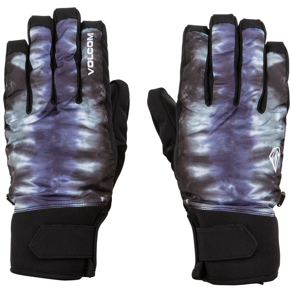 Volcom Nyle Gloves Black Print