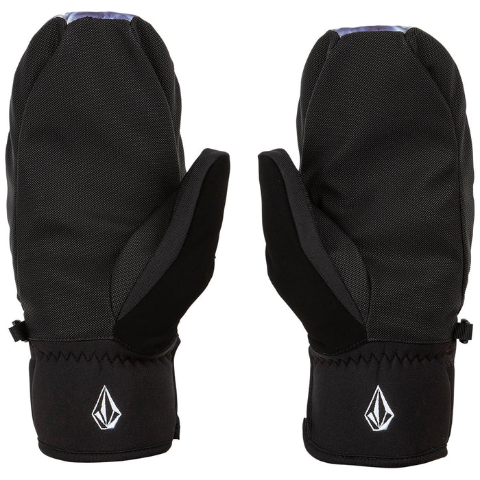 Volcom Nyle Mittens Black Print