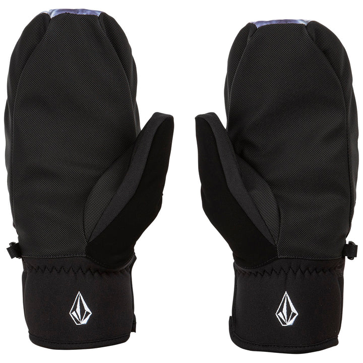 Volcom Nyle Mittens Black Print