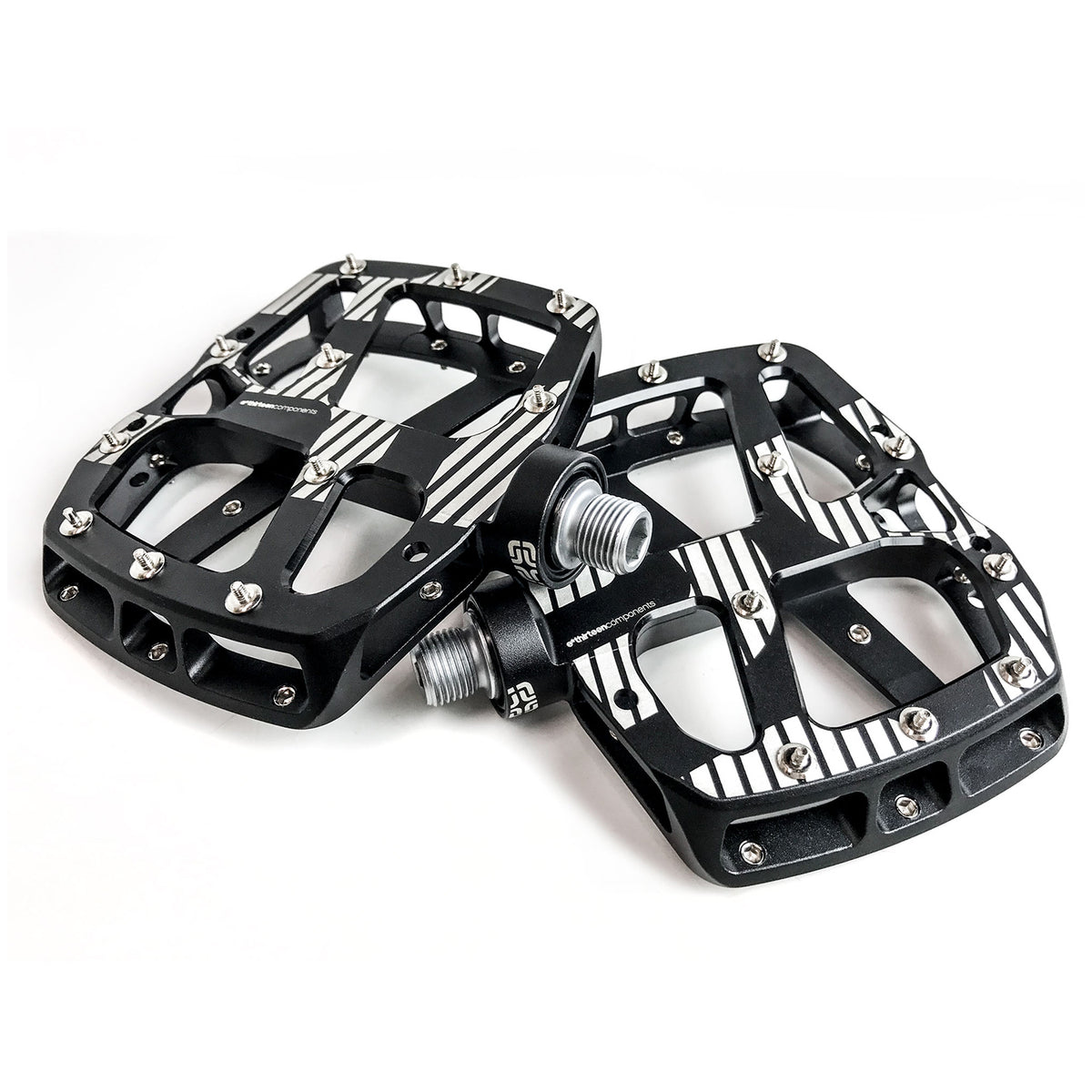 e*thirteen Plus Flat Pedals Black