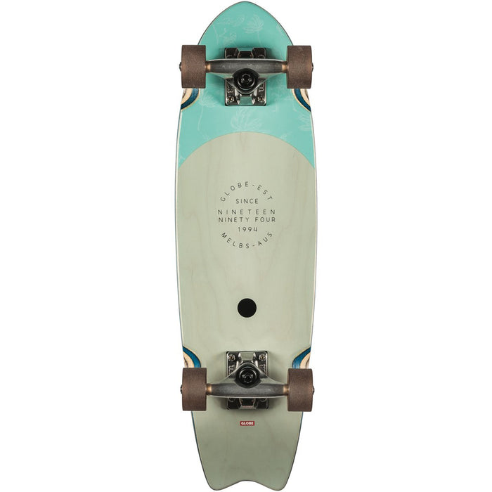 Globe Sagano Cruiser Skateboard Complete Clear Water