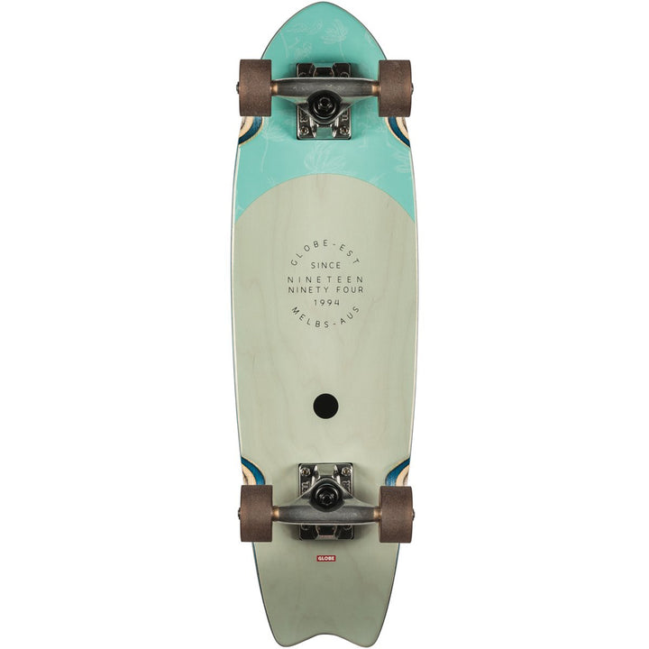 Globe Sagano Cruiser Skateboard Complete Clear Water