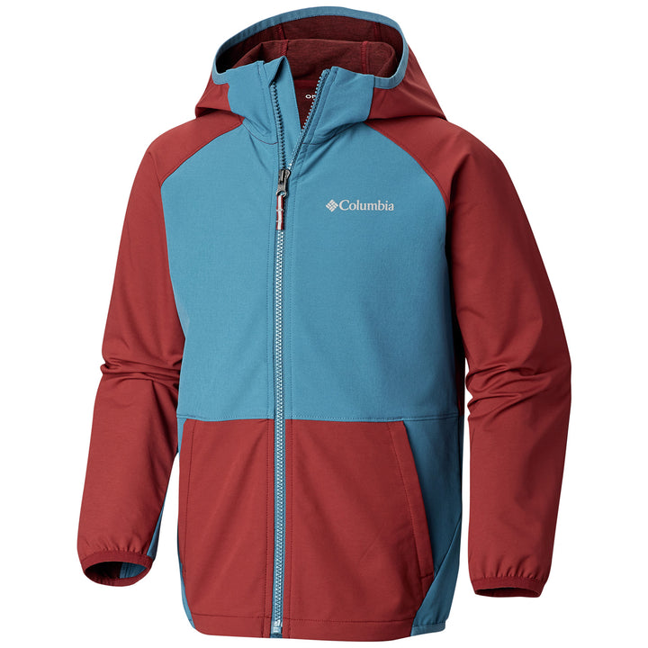 Columbia Hidden Canyon Softshell Jacket - Boys' Tapestry, Blue Heron