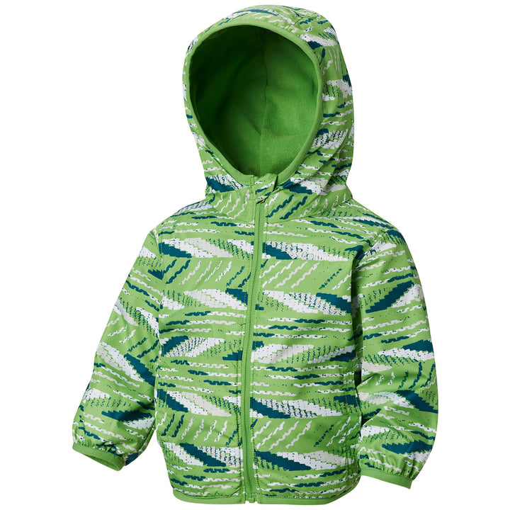 Columbia Mini Pixel Grabber II Jacket - Infants' Cyber Green Beach Stripe