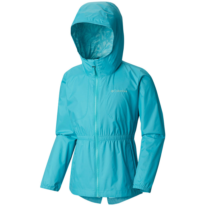 Columbia Dollia Rain Jacket - Girls' Geyser