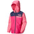 Columbia Mountain Side Lined Windbreaker - Girls' Haute Pink, Wild Geranium