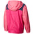 Columbia Mountain Side Lined Windbreaker - Girls' Haute Pink, Wild Geranium