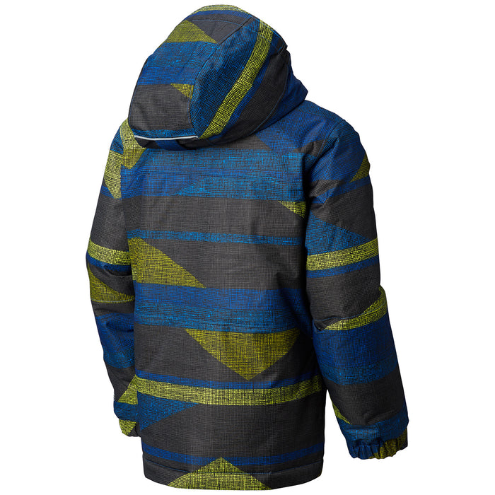 Columbia Magic Mile Jacket - Little Boys' Super Blue Blocks Print