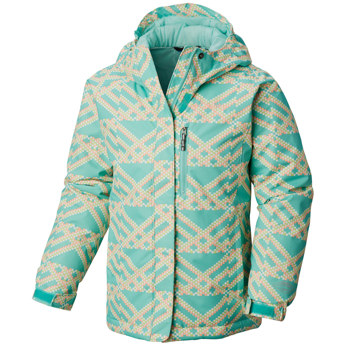 Columbia Magic Mile Jacket - Little Girls' Pixie Microgeo Print
