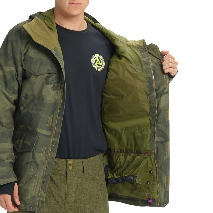 Burton Covert Insulated Jacket Worn Camo
