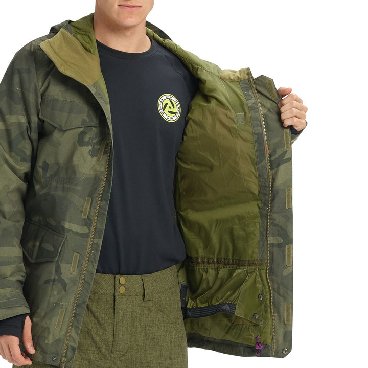 Burton Covert Insulated Jacket Worn Camo