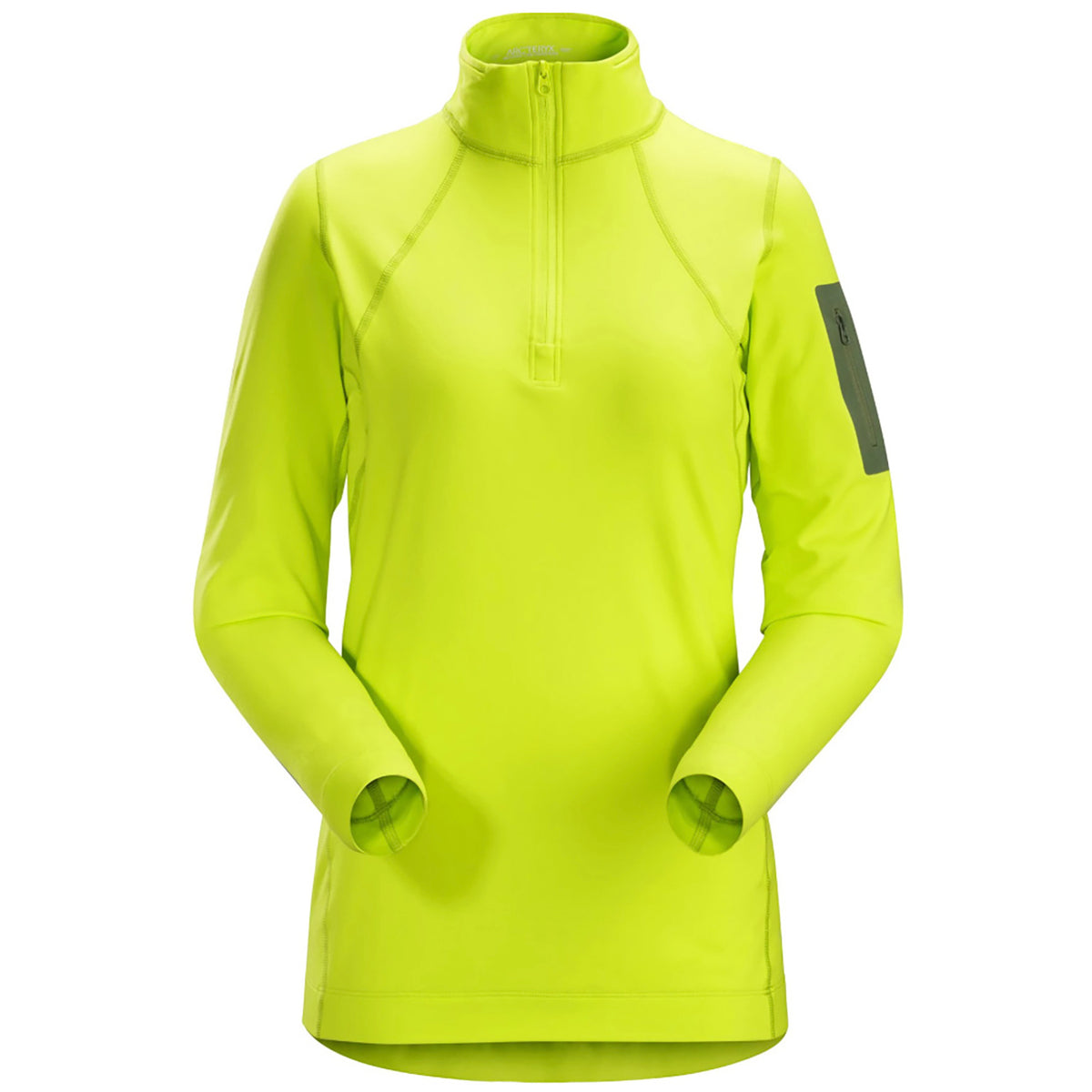 Arc'teryx Rho LT Zip Neck Top - Women's Titanite