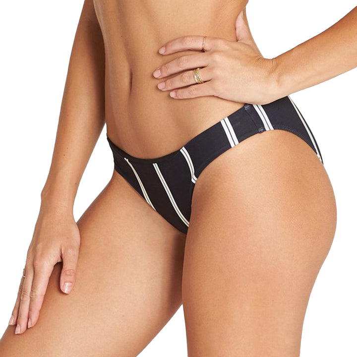 Billabong Night Tide Lowrider Bikini Bottoms - Women's Black Pebble