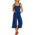 Billabong Paint The Town Jumpsuit - Women's Bright Indigo