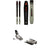Atomic Vantage 107 Ti Skis + Look Pivot 18 Ski Bindings 2019